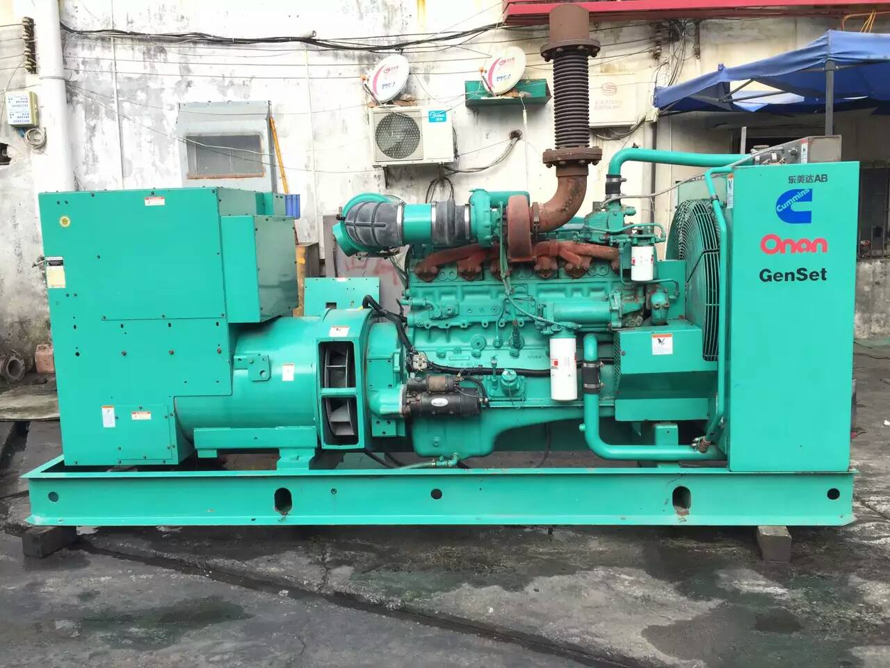 调兵山租赁发电机-柴油发电机不正常冒烟的原因